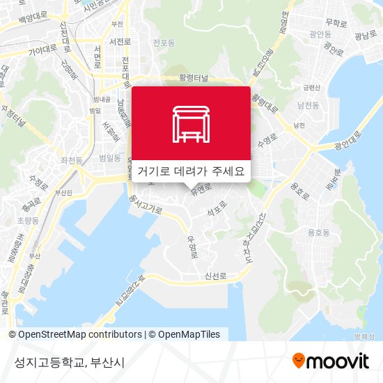 성지고등학교 지도