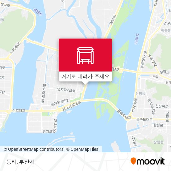 동리 지도