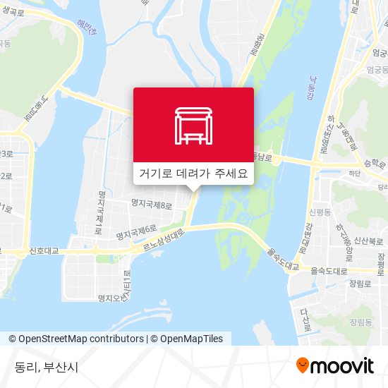 동리 지도