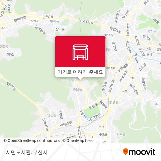 시민도서관 지도