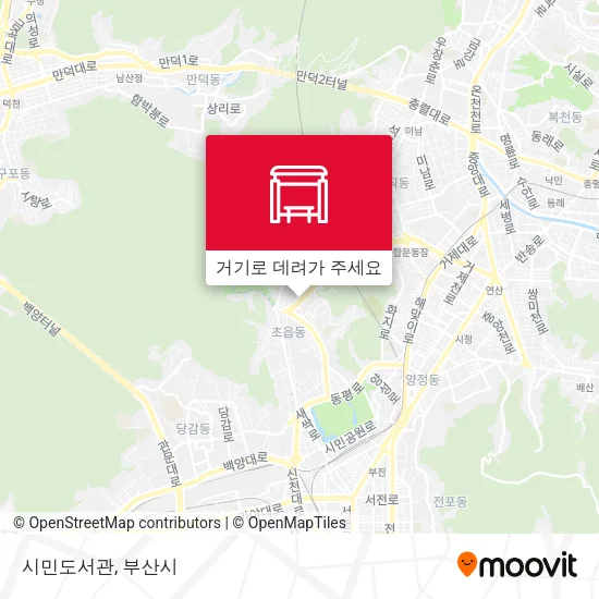 시민도서관 지도