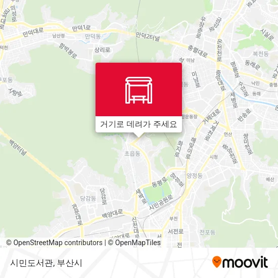 시민도서관 지도