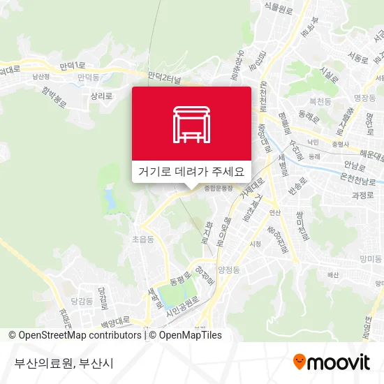 부산의료원 지도