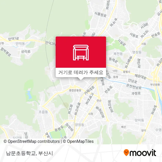 남문초등학교 지도
