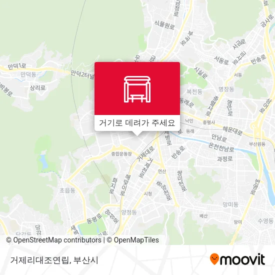 거제리대조연립 지도