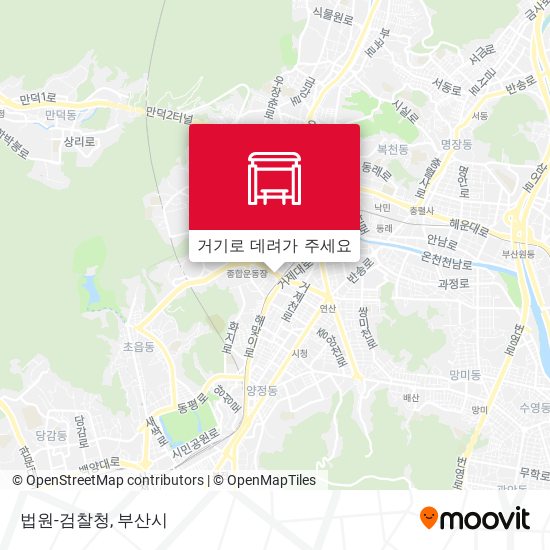 법원-검찰청 지도