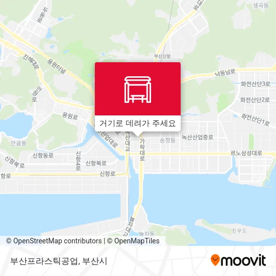 부산프라스틱공업 지도