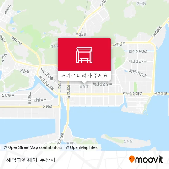 해덕파워웨이 지도
