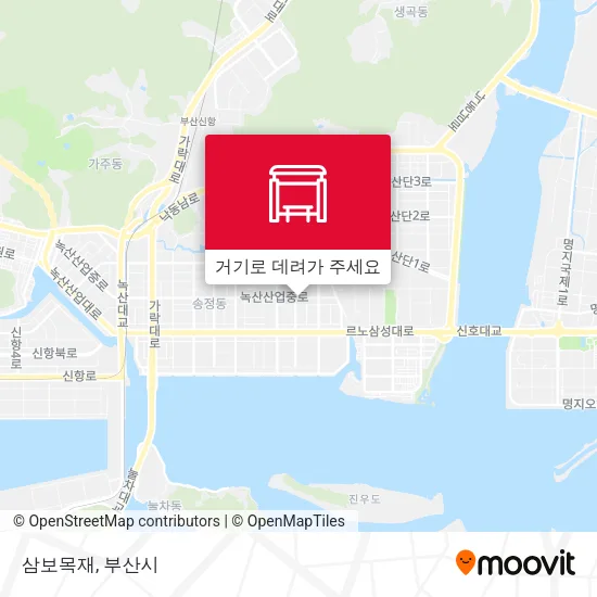 삼보목재 지도