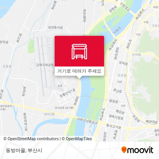 동방마을 지도