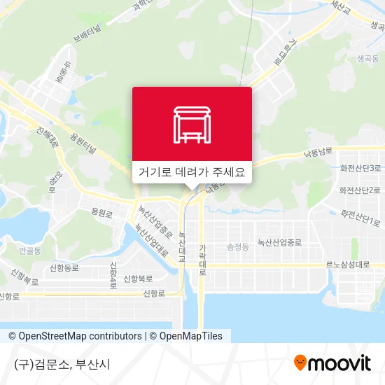 (구)검문소 지도