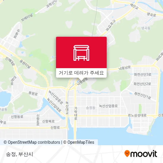 송정 지도