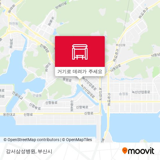 강서삼성병원 지도