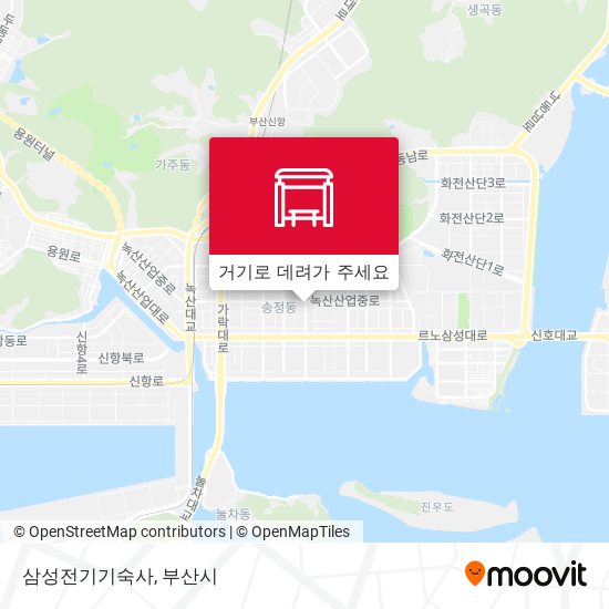 삼성전기기숙사 지도