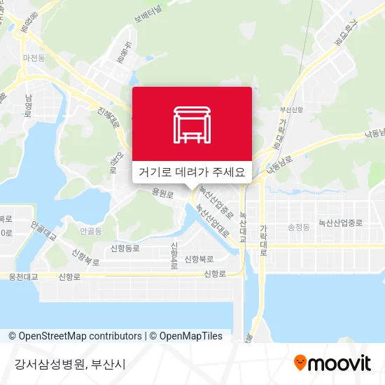 강서삼성병원 지도