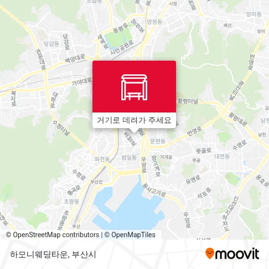 하모니웨딩타운 지도