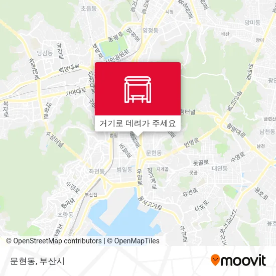 문현동 지도