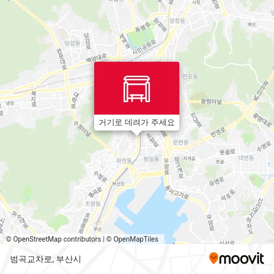 범곡교차로 지도