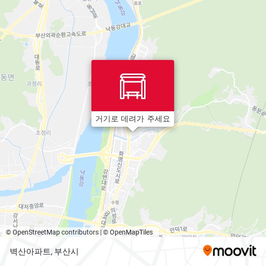 벽산아파트 지도