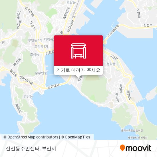 신선동주민센터 지도
