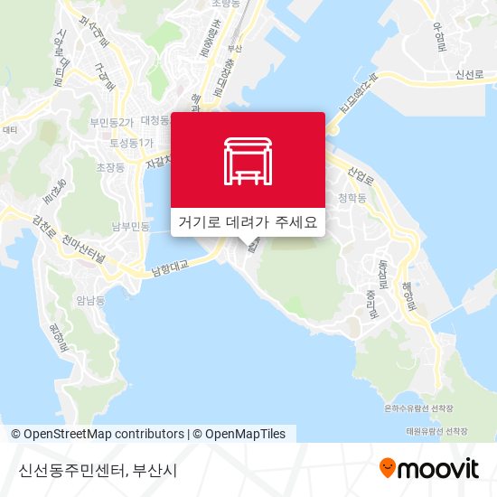 신선동주민센터 지도