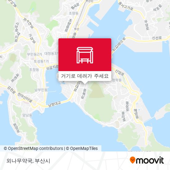 외나무약국 지도