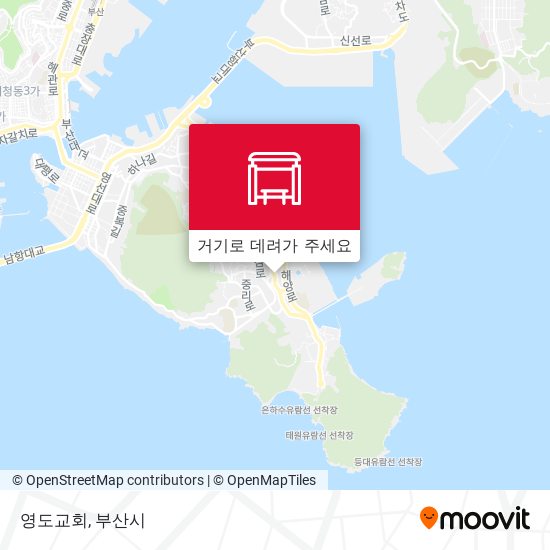 영도교회 지도