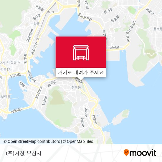 (주)거청 지도