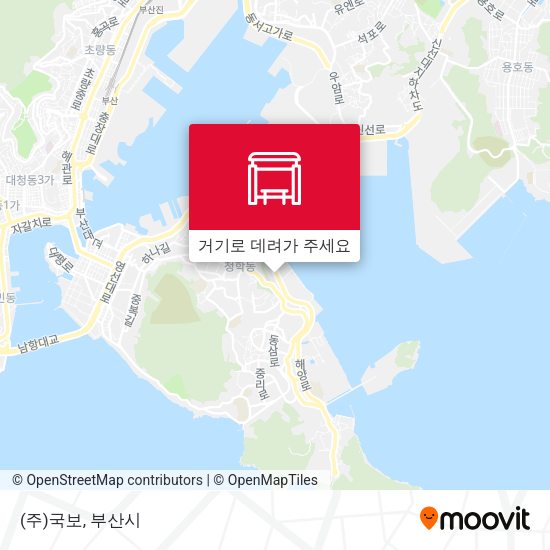 (주)국보 지도