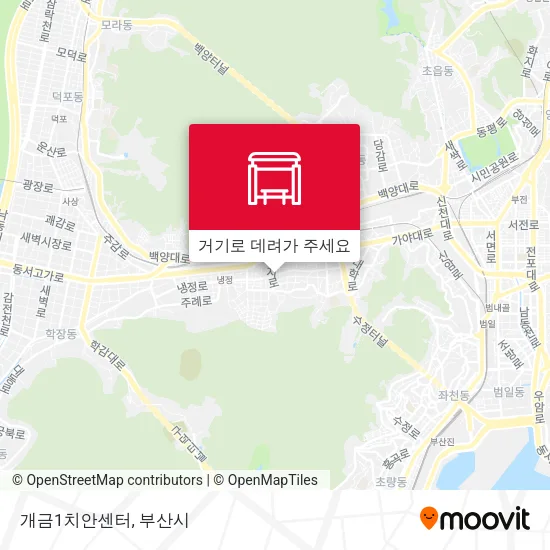 개금1치안센터 지도