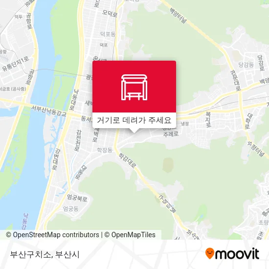 부산구치소 지도