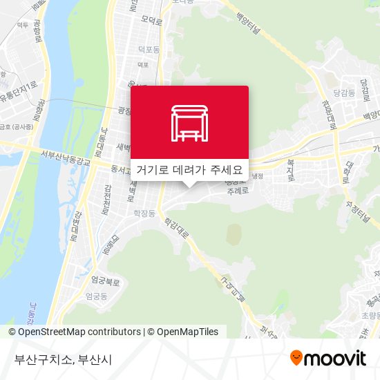 부산구치소 지도