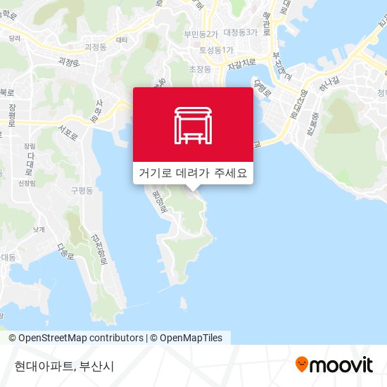 현대아파트 지도