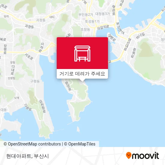현대아파트 지도