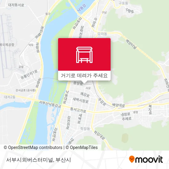 서부시외버스터미널 지도