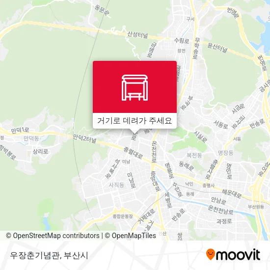 우장춘기념관 지도
