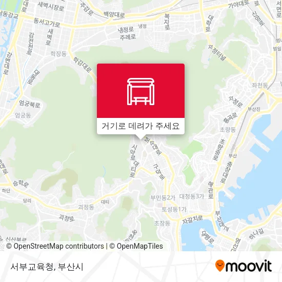 서부교육청 지도