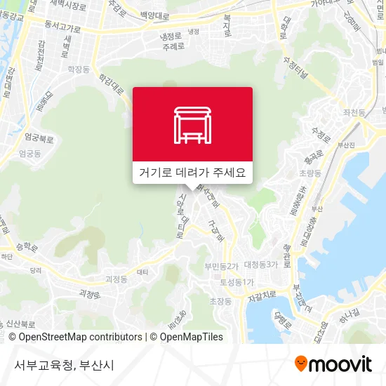 서부교육청 지도