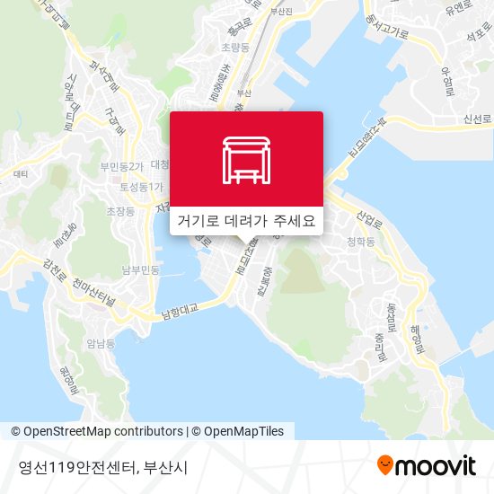 영선119안전센터 지도