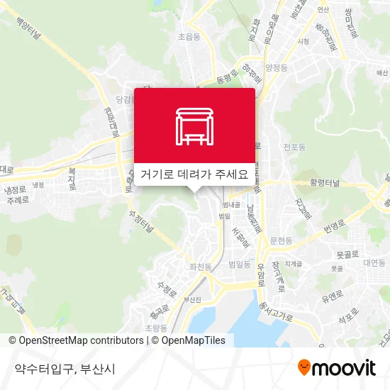 약수터입구 지도