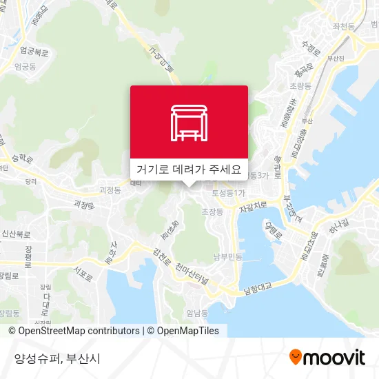양성슈퍼 지도