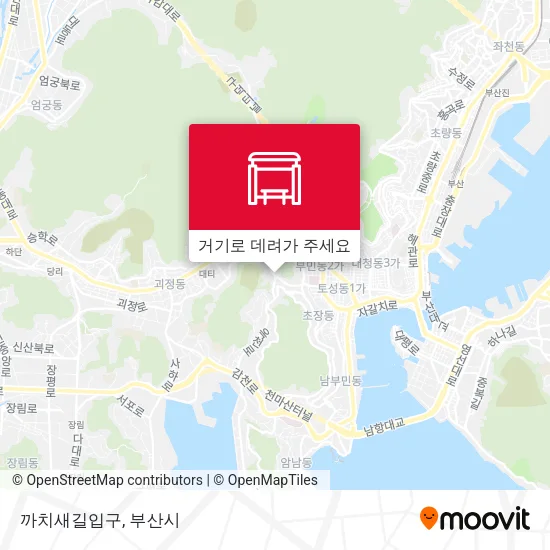 까치새길입구 지도