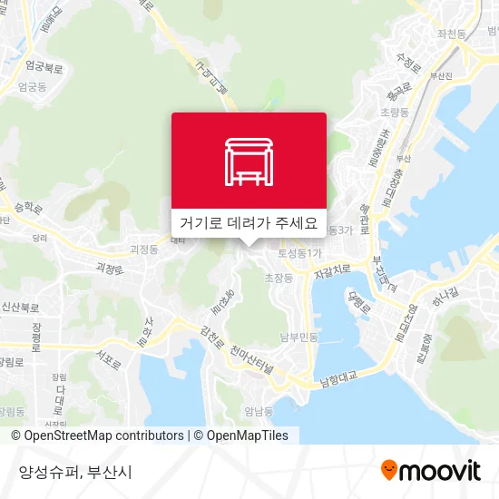 양성슈퍼 지도