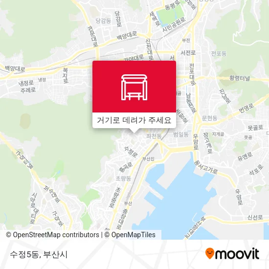 수정5동 지도
