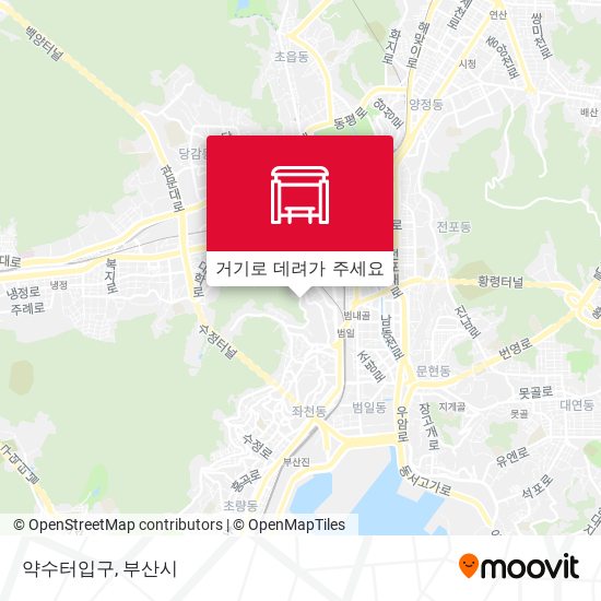 약수터입구 지도