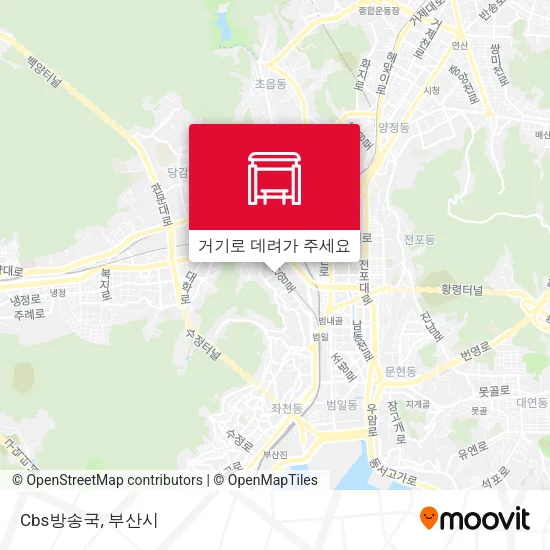 Cbs방송국 지도