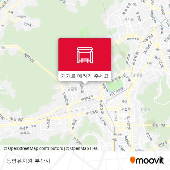 동평유치원 지도