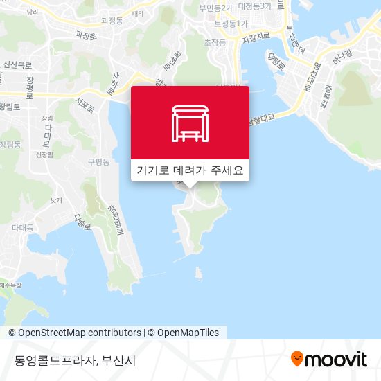 동영콜드프라자 지도