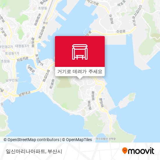 일신마리나아파트 지도