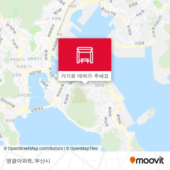 영광아파트 지도